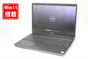 Quadro T1000 良品 15.6型フルHD DELL Precision 7550 Windows11 8コア Xeon W-10885M 16GB 新品512GB NVMe SSD + 256GB Office 管:1132f