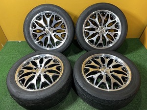 No.866　DeCORSA　デコルサ　20インチホイール　20×8.5J　6穴　PCD139.7　社外　4本セット　売切　200サイズ×4