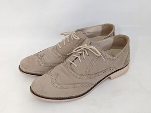 COLE HAAN コールハーン グランドウィングチップメダリオンシューズ d44467 サイズ：25.5cm カラー：ライトベージュ