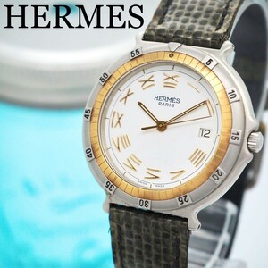 7 HERMES エルメス時計　メンズ腕時計　キャプテンニモ　ダイバーベゼル