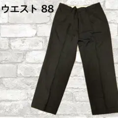 【MENS】スーツスラックス/ロングパンツ/ダークグレー