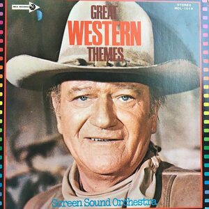 【LPレコード】 レコード 郷愁の西部劇主題曲集 GREAT WESTERN THEMES スクリーン・サウンド・オーケストラ _