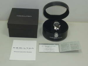 HAMILTON 6337 ベンチュラ 腕時計 ハミルトン 革ベルト ケース付き