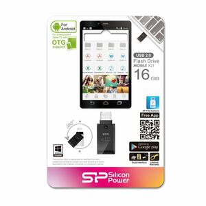 PCスマホ両対応USBメモリ Mobile X21　16GB/USBフラッシュメモリー【メール便B利用可】