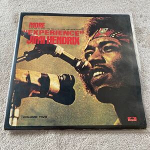 極美品 LP 日本盤 JIMI HENDRIX/MORE “EXPERIENCE”レコード ジミ・ヘンドリックス PURPLE HAZE収録 ポリドール盤