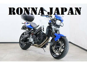 BMW F800R 2013モデル 距離：21,298km ETC・ABS・リヤボックス・スクリーン・USB電源・EGスライダー【ローン可】ロナジャパン