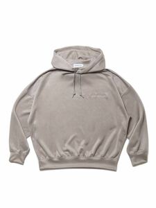 【新品 未使用】24ss COOTIE Decadent Sweat Jersey Hoodie クーティー スウェット ジャージ パーカー TAUPE 定価39600円 SMALL