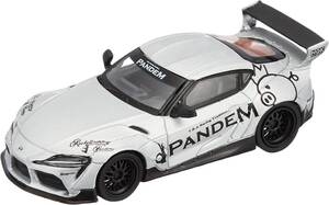 ＜新品・未開封＞ MINI GT　Pandem Toyota GR Supra　Silver　右ハンドル　1/64サイズ