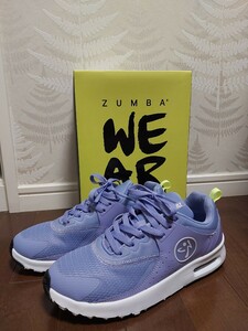 完売・正規品●ZUMBA●Air Boost 薄パープル　シューズ　US8　２５cm　新品同様