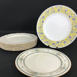 Noritake　ノリタケ　San Remo　Ivory China　Contempolary　大皿×7　バラ食器　未使用品【同梱不可/売り切り/11-147】