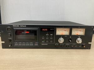 狩）【決算セール】⑮ 中古品 TASCAM 112(R)MK2　 3ヘッド・オートリバース 高級カセットデッキ 20220721 （番）