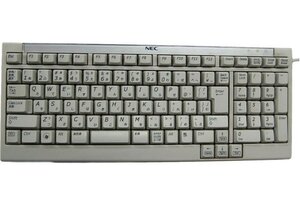 【vaps_5】[中古品]NEC ミニキーボード PS/2 PS2 日本語キーボード KB-0611 送込