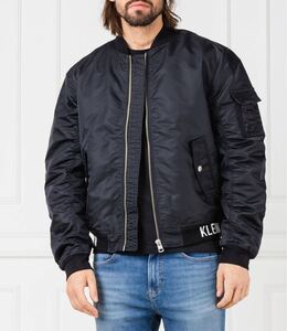 新品 Calvin Klein Jeans HEM LOGO MA-1 BOMBER JACKET カルバンクラインジーンズ ボンバージャケット