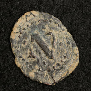 スペイン ナバラ王国 カルロス1世時代 Cornado銅貨（1549）[E1470]コイン　