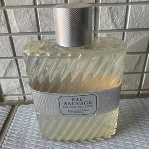 希少 1000ml 1L Christian Dior EAU SAUVAGE EAU DE TOILETTE クリスチャン ディオール オーソバージュ 香水 ディスプレイボトル 