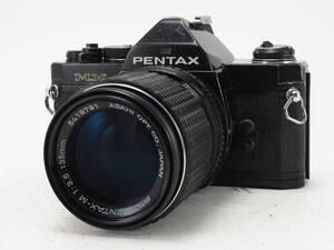 ★訳あり大特価★ ペンタックス PENTAX MX ブラックボディ SMC PENTAX-M 135mm F3.5 レンズセット #TA6608