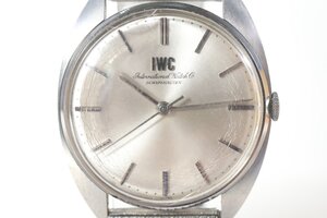 【ト足】IWC シャフハウゼン 2016283 手巻き シルバー メンズ 腕時計 CO294CSS49