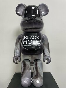 BE@RBRICK x 1000% x BLACK HOLE x Simulation by NASA by MEDICOM TOY ベアブリック 置物 美品 箱付き 希少 中古 F1