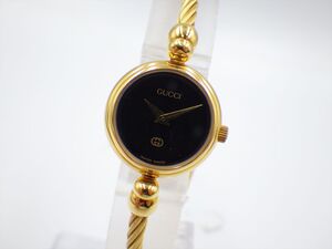 355654/⑩【1円スタート】GUCCI グッチ 稼動品 2700L バングルウォッチ レディース 時計 クオーツ ケース20mm