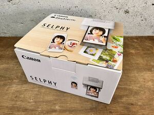 未使用品Canon キヤノン コンパクトフォトプリンター SELPHY CP1300（WH） セルフィー スマホやカメラからWi-Fiで簡単プリント KP-36IP