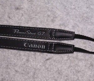 [ei181]ストラップ　デジタルカメラ　canon PowerShot G7用 キャノン　パワーショット g7 digital camera strap　純正　