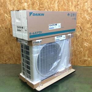 ◎【WH-3543】未使用 2024年モデル DAIKIN ダイキン ルームエアコン F254ATES+R254AES 約8畳用 100V Eシリーズ【佐川送料着払い・２梱包】