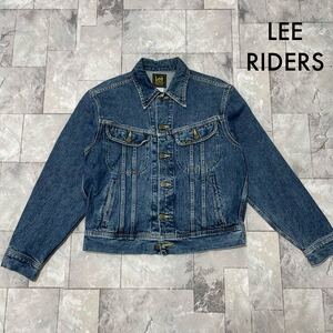 LEE RIDERS リー ライダース デニムジャケット 廃盤 90s インディゴ アメカジ Denim サイズM 玉SS2451