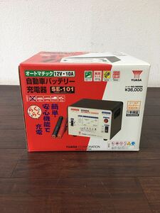 YUASA 自動車 バッテリーチャージャー SE-101 充電器 12V 充電 エンジン始動補助 取払説明書 元箱付き 未使用品 No03