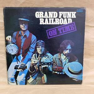 GRAND FUNK RAILROAD ON TIME LP 赤盤 グランド・ファンク・レイロード