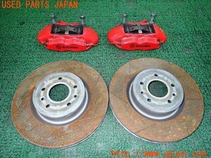 3UPJ=20040302]ルノー メガーヌR.S.(DZF4R)純正 brembo ブレンボ フロントキャリパー ローター セット 中古