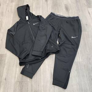 10088 NIKE ナイキ NP TF THERMA-FIT サーマ SPHR フーディ ジャケット パンツ 上下セット Lサイズ トレーニング ジョギング スポーツ ジム