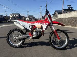 【美車】GASGAS EC250F 2022年式 ワンオーナー 120時間（検索用SEROW EXC YZ KX RM CR CRM KLX WR 125 250 エンデューロ モトクロス）