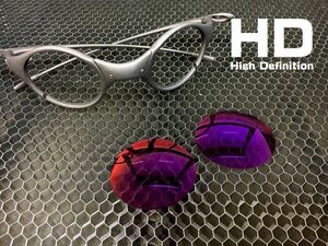 LINEGEAR　オークリー　マーズ用交換レンズ　HDレンズ　レッドミラー　Oakley　X-Metal Mars