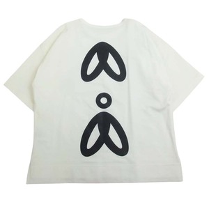 ISSEY MIYAKE イッセイミヤケ PP91-JK832 IKKO TANAKA イッコウ タナカ バックプリント Tシャツ 半袖 3【新古品】【未使用】【中古】