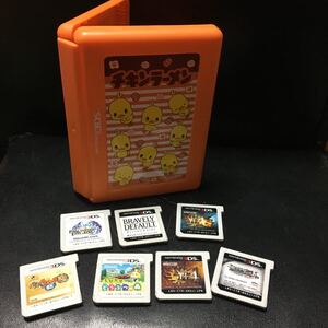 【任天堂3DS・日清食品ゲームケース】ソフト付属　進撃の巨人　妖怪ウォッチ　動物の杜　ファイナルファンタジー　他　携帯【19/11 A1】