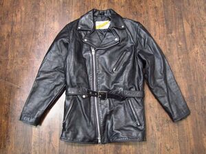 ショット 117 レザーライダースJKT　ロングライダース　サイズ36　Schott