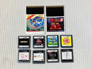 kms09▼PCエンジン HuCARD 2点/ニンテンドー ソフト 8点 まとめ売り ソフトのみ▼