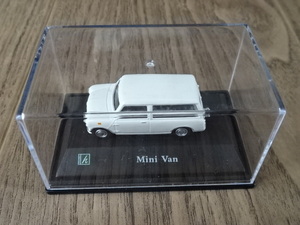 ミニカー ホンウェル カララマ 1/72 Mini Van ミニ バン 白 ホワイト クラシック ローバー BMC HONGWELL Cararama