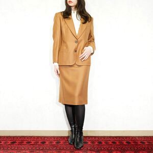 Burberrys WOOL DESIGN SKIRT SET UP SUIT/バーバリーズウールデザインスカートセットアップスーツ