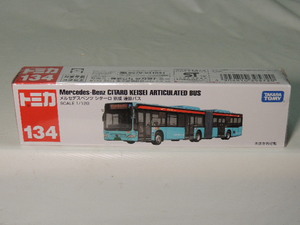 《在庫整理》未開封 ロングトミカ 134 Mercedes-Benz CITARO 京成連節バス TAKARA TOMY S＝1/120