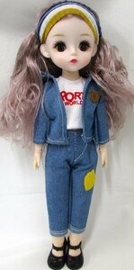 【大阪から発送】バービー人形風 ガールドール きせかえ人形 doll-b-1