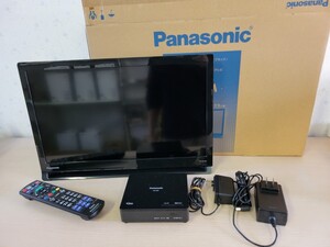 2019年製 Panasonic 19V型 ポータブル液晶テレビ プライベート ビエラ UN-19CF9