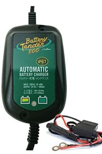 【限定モデル】 バッテリーテンダー800＋車両ケーブル スーパーナット ハーレー対応 Deltran Battery