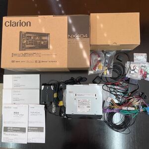clarion クラリオン NX404 ワイド6.2VGA ナビ 地デジ TV DVD AVライト ナビ ETC セット ナビゲーション