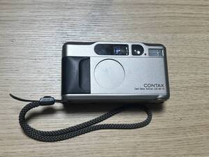 ★中古品 CONTAX/コンタックス T2 Carl Zeiss Sonnar 2.8/38 通電確認 素人長期保管品★