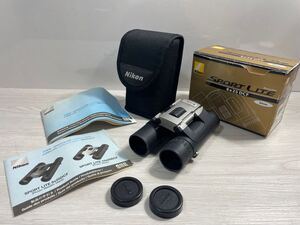 ☆箱入り・取説有☆ Nikon ニコン　SPORT LITE 8x25 DCF 双眼鏡 シルバー　