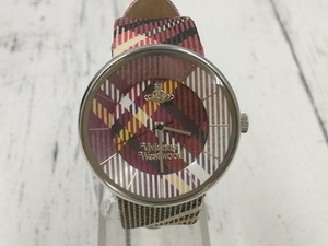 Vivienne Westwood VV028BR ヴィヴィアン ウエストウッド 腕時計 クォーツ チェック柄