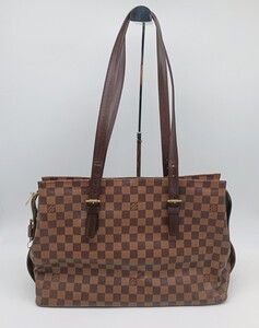 【極美品】ルイヴィトン LOUIS VUITTON ダミエ チェルシー パドロック キー ショルダーバッグ