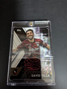 2024 Topps Jリーグ Flagship David Villa ダビド ビジャ選手 1of1 ヴィッセル神戸 1枚限定