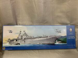 ♪♪開封未使用品　プラモデル　アメリカ海軍強襲揚陸艦　USSワスプ　1/350　MCT107　002_A3A486♪♪